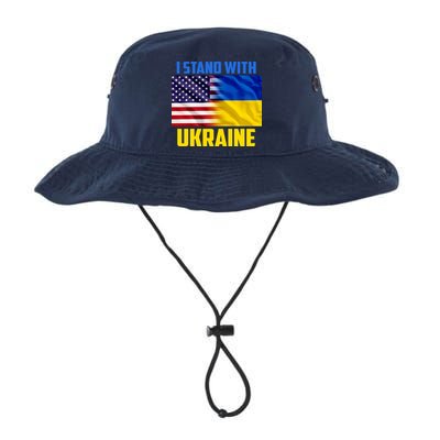 I Stand With Ukraine USA Ukrainian Pride Support Bucket Hat