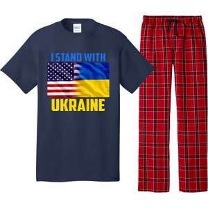 I Stand With Ukraine USA Ukrainian Pride Support Pajama Set