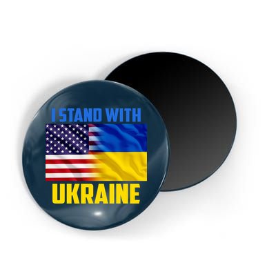 I Stand With Ukraine USA Ukrainian Pride Support Magnet