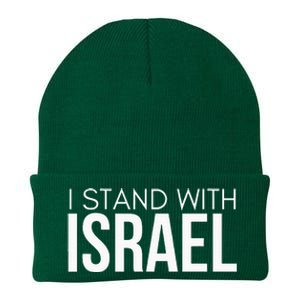 I Stand With Israel Proisrael Zion Jewish Torah Knit Cap Winter Beanie