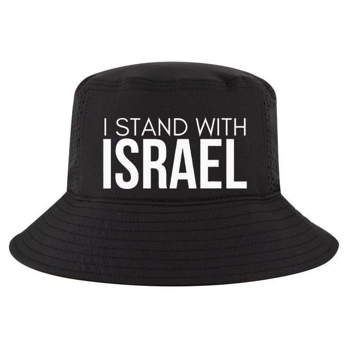 I Stand With Israel Proisrael Zion Jewish Torah Cool Comfort Performance Bucket Hat