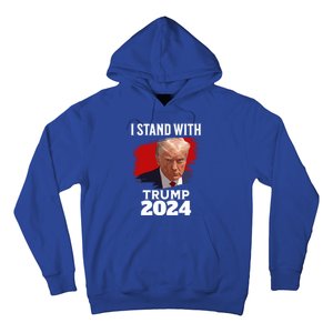 I Stand With Trump Donald Trump For President 2024 Freedom Cute Gift Hoodie