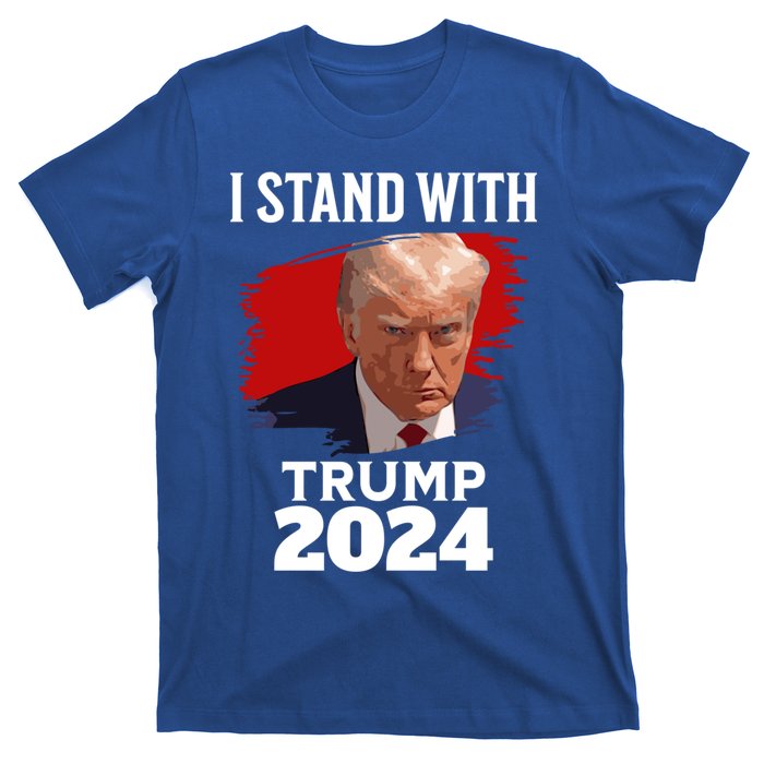 I Stand With Trump Donald Trump For President 2024 Freedom Cute Gift T-Shirt