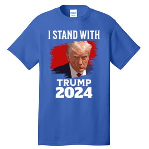 I Stand With Trump Donald Trump For President 2024 Freedom Cute Gift Tall T-Shirt