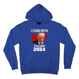 I Stand With Trump Donald Trump For President 2024 Freedom Cute Gift Tall Hoodie