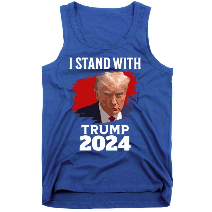 I Stand With Trump Donald Trump For President 2024 Freedom Cute Gift Tank Top