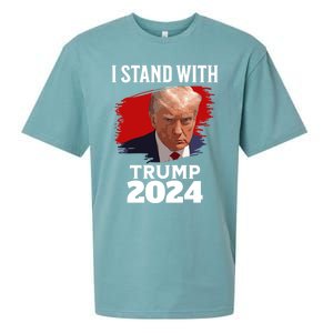 I Stand With Trump Donald Trump For President 2024 Freedom Cute Gift Sueded Cloud Jersey T-Shirt