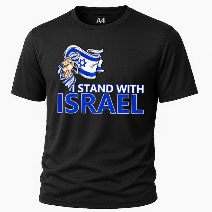 I Stand With Israel Pray For Israel Cooling Performance Crew T-Shirt
