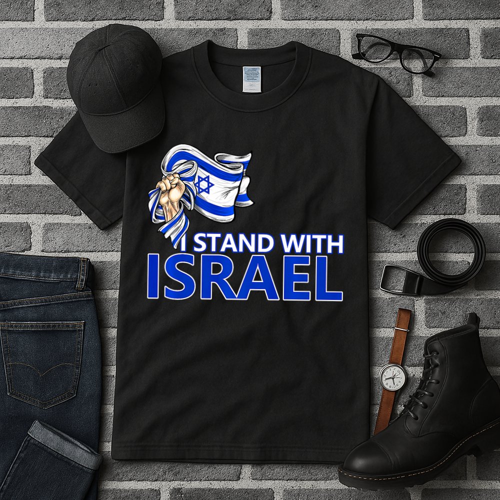 I Stand With Israel Pray For Israel Tall T-Shirt