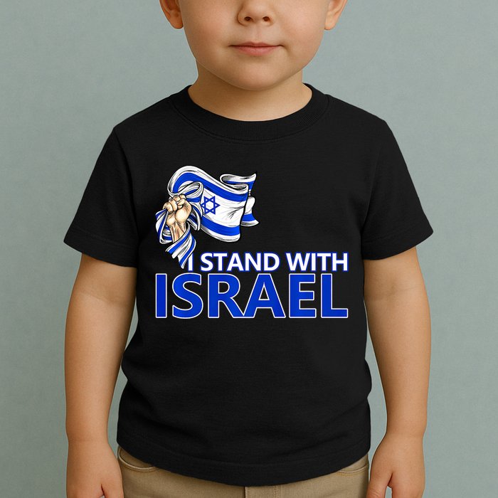 I Stand With Israel Pray For Israel Toddler T-Shirt