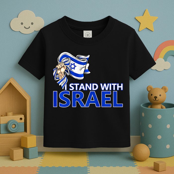 I Stand With Israel Pray For Israel Toddler T-Shirt