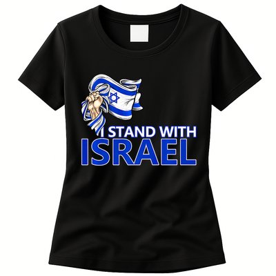 I Stand With Israel Pray For Israel Womens T-Shirt