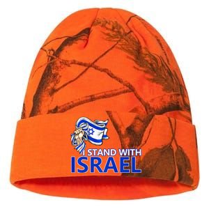 I Stand With Israel Pray For Israel Kati Licensed 12" Camo Beanie