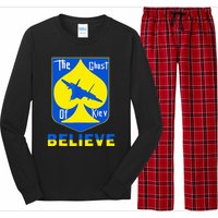 I Stand With Ukraine The Ghost Of Kyiv Long Sleeve Pajama Set