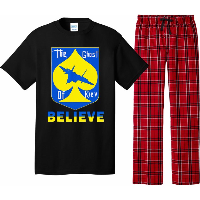 I Stand With Ukraine The Ghost Of Kyiv Pajama Set