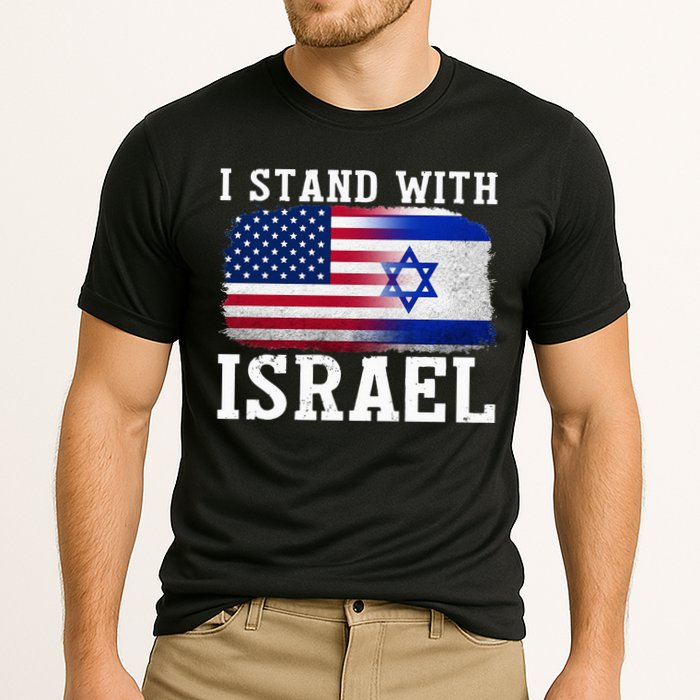 I Stand With Israel Strong Performance Shirt
