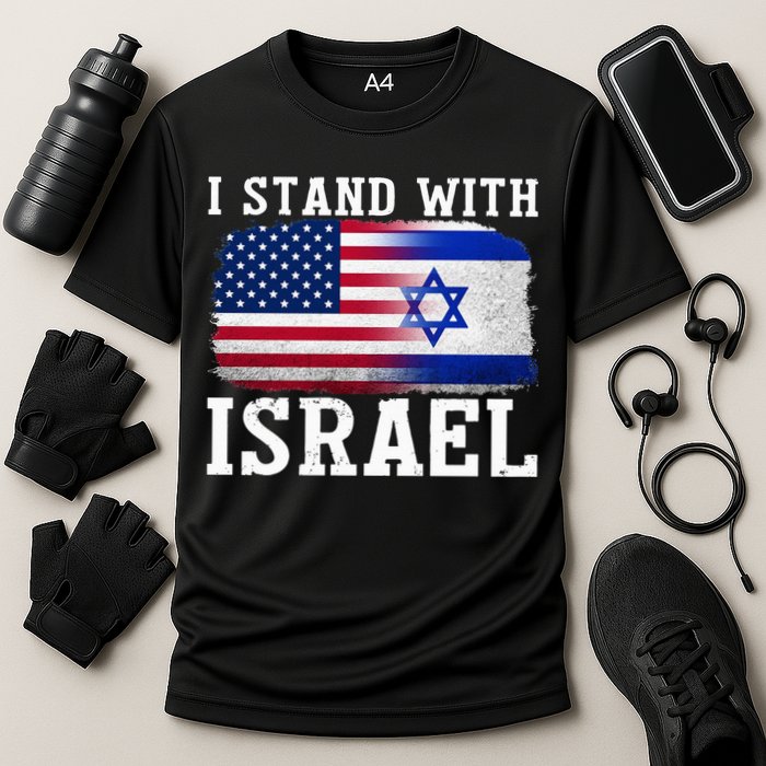 I Stand With Israel Strong Performance Shirt