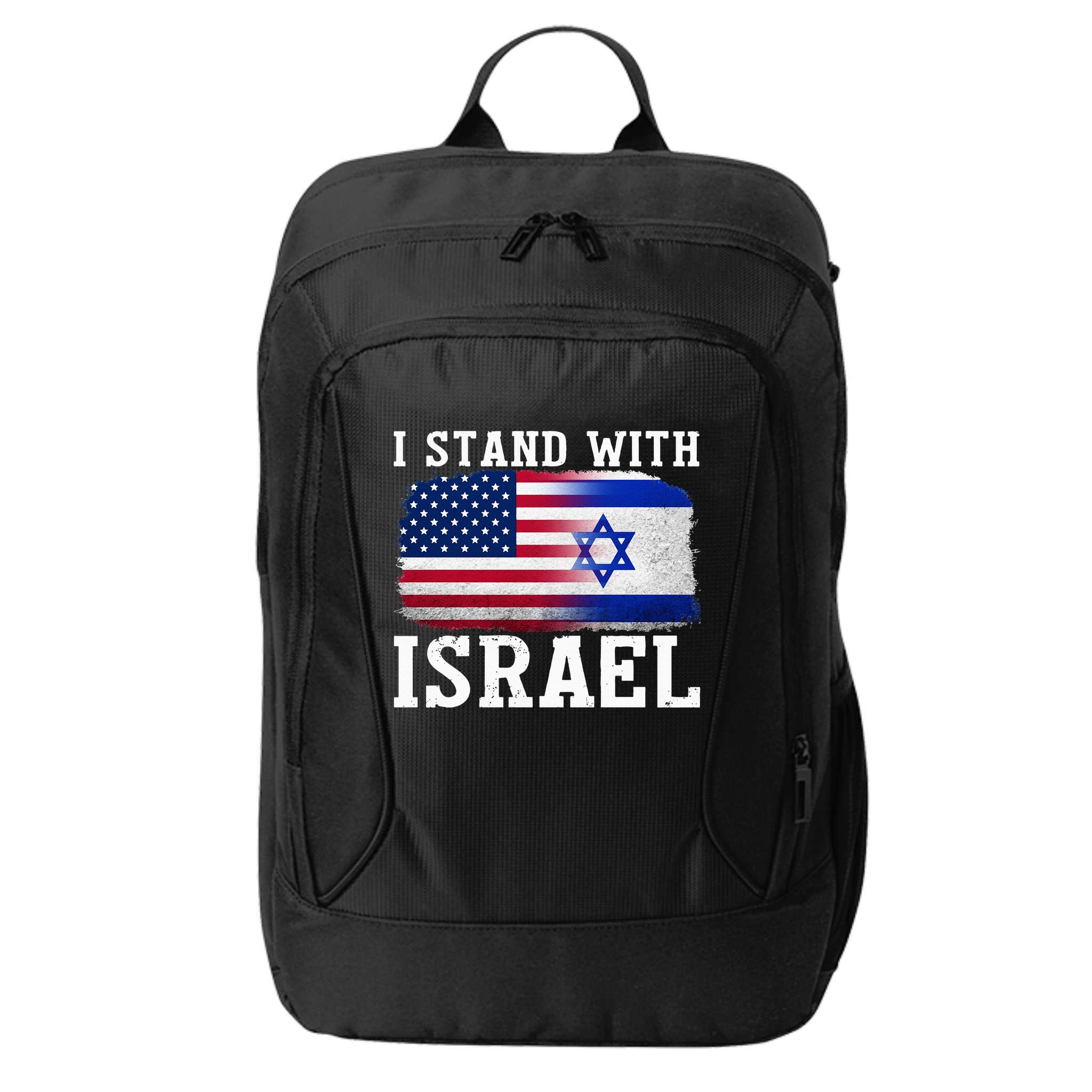 I Stand With Israel Strong City Backpack