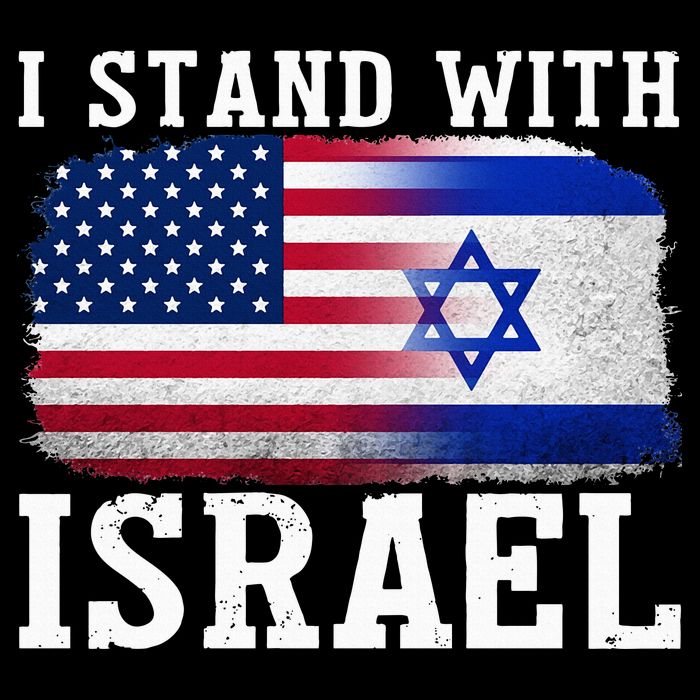 I Stand With Israel Strong Button