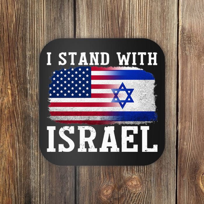 I Stand With Israel Strong Coaster