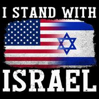 I Stand With Israel Strong 16 in Basic Backpack