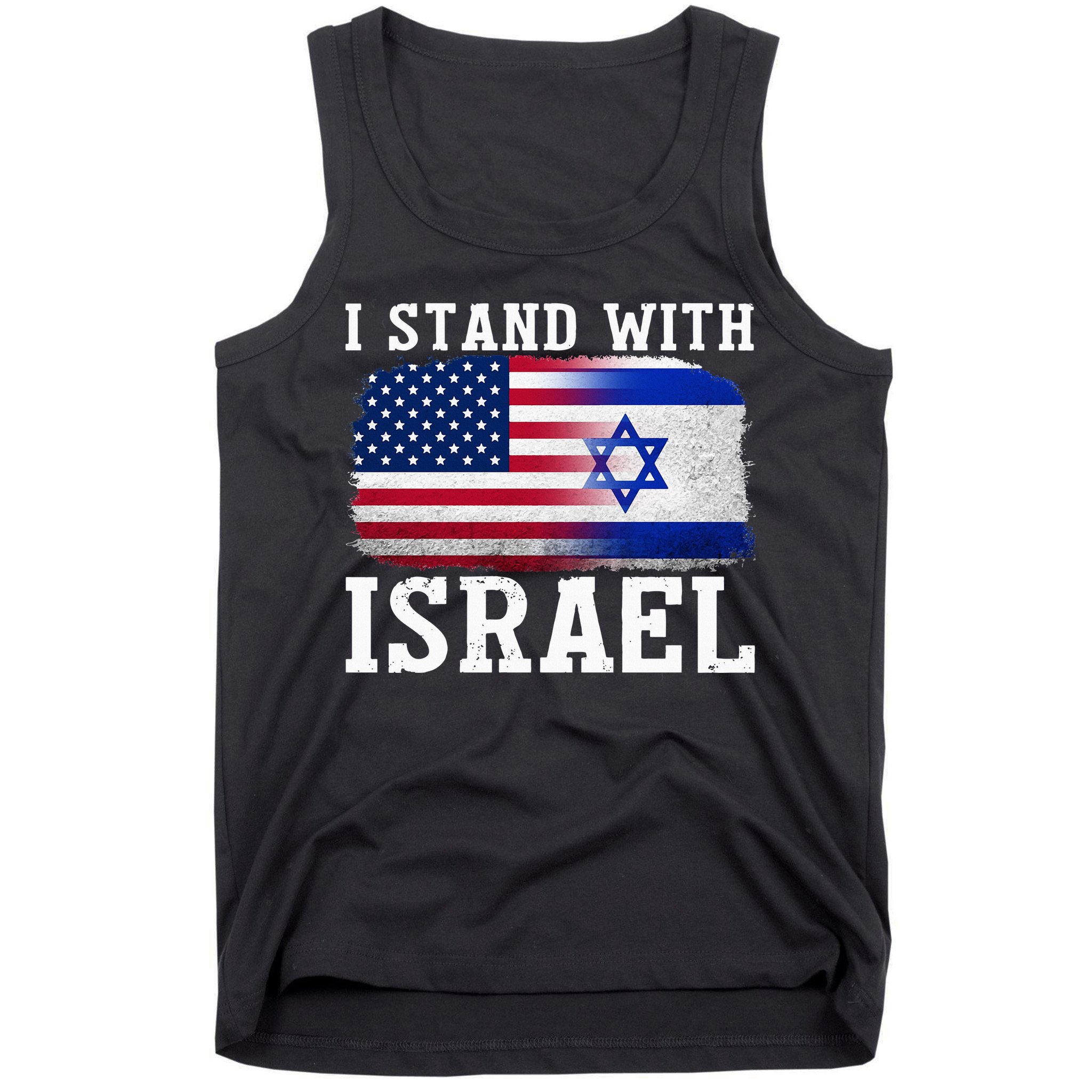 I Stand With Israel Strong Tank Top