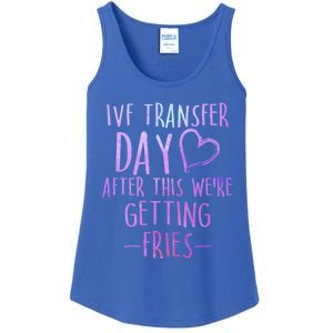 Ivf Survivor Warrior Transfer Day Infertility Gift Ladies Essential Tank