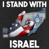 I Stand With Israel I Stand With Israel America Flag Cool Comfort Performance Bucket Hat