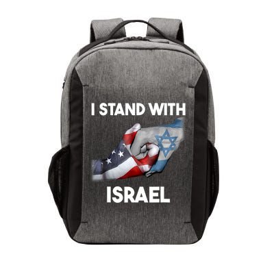 I Stand With Israel I Stand With Israel America Flag Vector Backpack