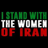 I Stand With The Women Of Iran Iranian Flag FIST Free Iran Wool Snapback Cap