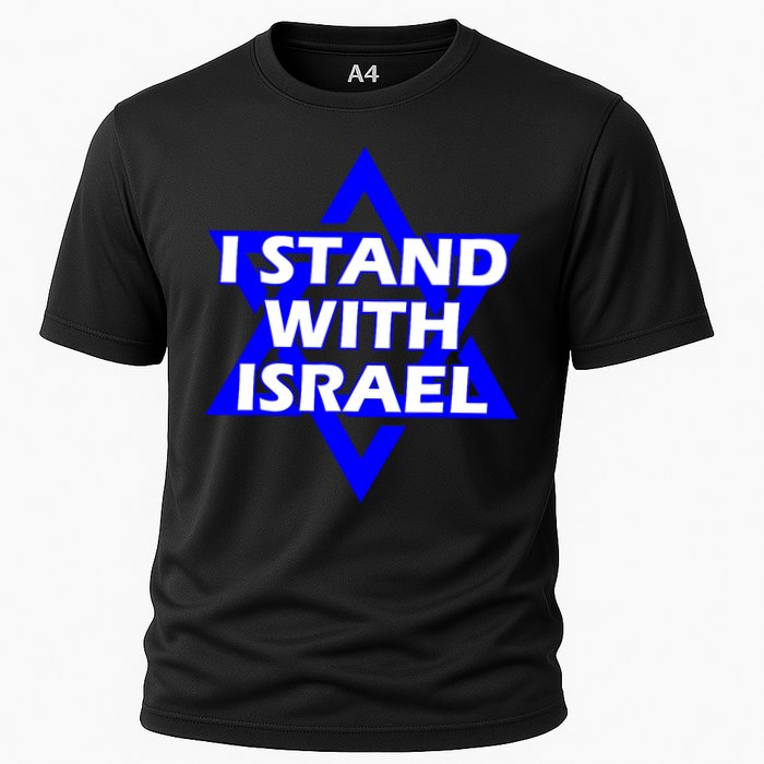 I Stand With Israel Star Of David Performance Shirt