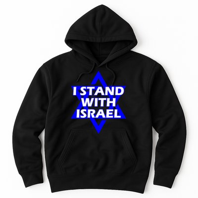 I Stand With Israel Star Of David Hoodie