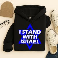 I Stand With Israel Star Of David Hoodie