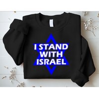 I Stand With Israel Star Of David Sweatshirt