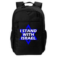 I Stand With Israel Star Of David Backpack