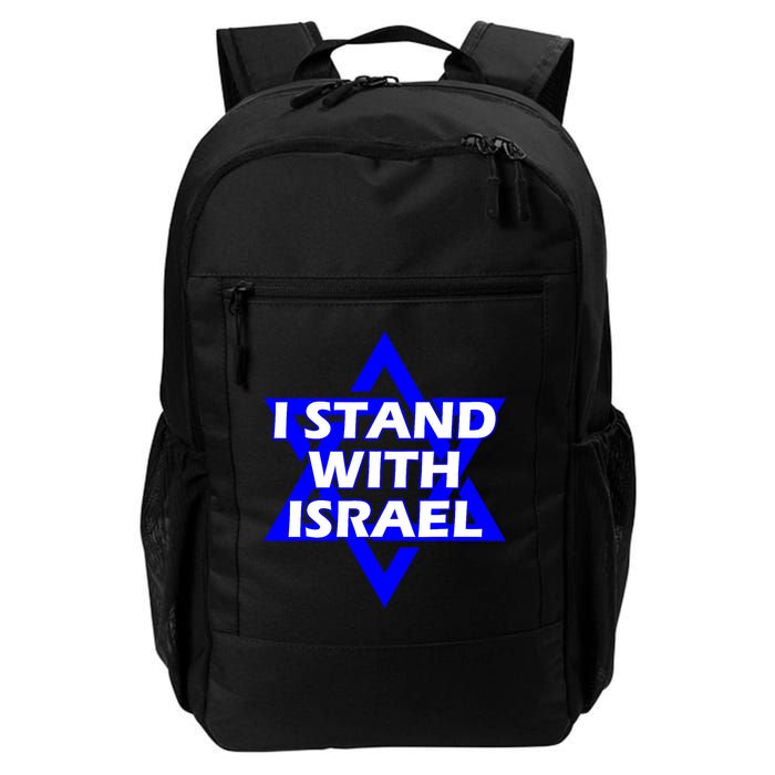 I Stand With Israel Star Of David Backpack