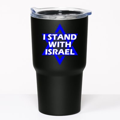 I Stand With Israel Star Of David Tumbler