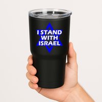 I Stand With Israel Star Of David Tumbler