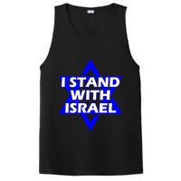 I Stand With Israel Star Of David PosiCharge Competitor Tank