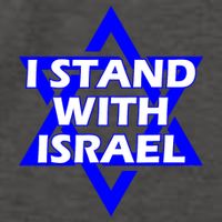 I Stand With Israel Star Of David Vector Backpack