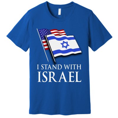 I Stand With Israel Israeli Palestinian Conflict Pro Israel Premium T-Shirt