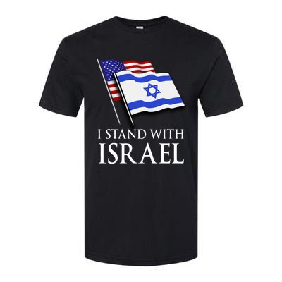 I Stand With Israel Israeli Palestinian Conflict Pro Israel Softstyle CVC T-Shirt