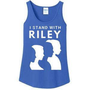 I Stand With Riley Gaines Protect Womens Sports #Protectwomnssports Ladies Essential Tank