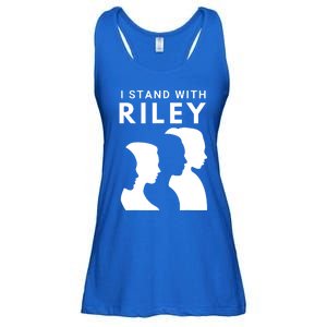 I Stand With Riley Gaines Protect Womens Sports #Protectwomnssports Ladies Essential Flowy Tank