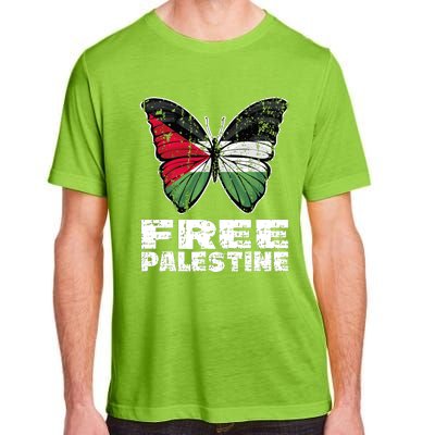 I Stand With Palestine For Their Freedom Free Palestine Adult ChromaSoft Performance T-Shirt