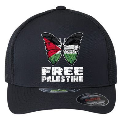 I Stand With Palestine For Their Freedom Free Palestine Flexfit Unipanel Trucker Cap