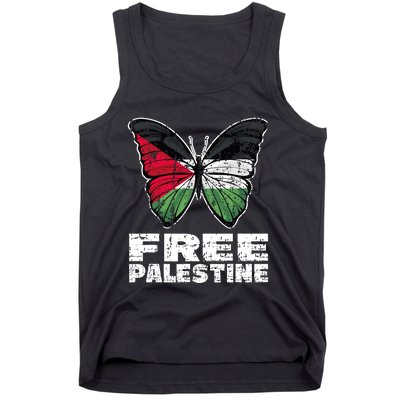 I Stand With Palestine For Their Freedom Free Palestine Tank Top