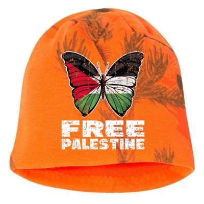 I Stand With Palestine For Their Freedom Free Palestine Kati - Camo Knit Beanie