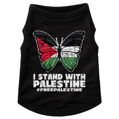 I Stand With Palestine For Their Freedom Free Palestine Doggie Tank
