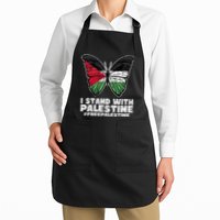 I Stand With Palestine For Their Freedom Free Palestine Apron